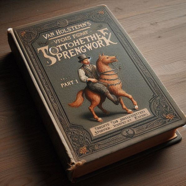 Erstausgabe des berüchtigten ersten Teils der "Van Holsten's - Toiletten Sprengwerk" Reihe.